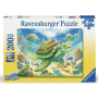 PUZZLE 200 XXL pezzi grandi MAGICO MONDO SOTTOMARINO ravensburger 49 X 36 CM età 8+ Ravensburger - 1