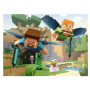 PUZZLE 200 XXL pezzi grandi MINECRAFT ANIMAL ADVENTURES ravensburger 49 X 36 CM età 8+ Ravensburger - 2