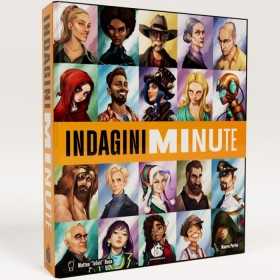 INDAGINI MINUTE gioco da tavolo LIBRO GAME dracomaca IN ITALIANO età 14+ DRACOMACA - 1