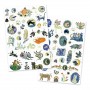 TATUAGGI rimuovibili con acqua NOTTURNO tattoo fosforescenti DJECO per bambini DJ09618 età 3+ Djeco - 2