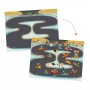 DECALCOMANIE trasferelli VEICOLI SU ASFALTO kit artistico DJECO DJ09357 età 5+ Djeco - 2