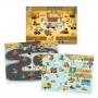 DECALCOMANIE trasferelli VEICOLI SU ASFALTO kit artistico DJECO DJ09357 età 5+ Djeco - 4