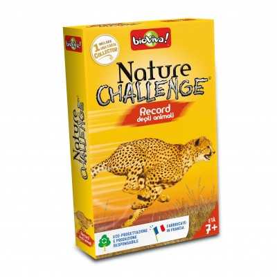 RECORD DEGLI ANIMALI mazzo di carte NATURE CHALLENGE bioviva IN ITALIANO età 7+ Bioviva - 1