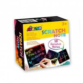 SCRATCH NOTE set da 50 fogli DA GRATTARE kit artistico AVENIR età 3+ AVENIR - 1