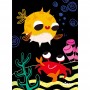 SCRATCH JUNIOR my sea friends ANIMALI MARINI kit artistico AVENIR età 3+ AVENIR - 3