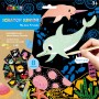 SCRATCH JUNIOR my sea friends ANIMALI MARINI kit artistico AVENIR età 3+ AVENIR - 1