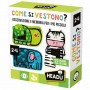 COME SI VESTONO? osservazione e memoria HEADU con 12 sagome IN LEGNO età 2+ HEADU - 1