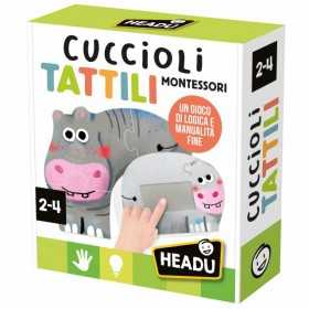 CUCCIOLI TATTILI montessori HEADU in cartone GIOCO DIDATTICO età 2+ HEADU - 1