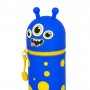 KAWAII 2 in 1 ASTUCCIO in silicone MOSTRO legami TOMBOLINO portapenne con zip Legami - 4