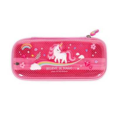 WONDERWOW astuccio UNICORNO portapenne LEGAMI con zip ROSA Legami - 1