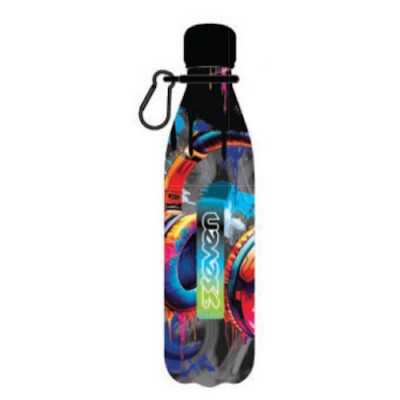 BORRACCIA acciaio inox SEVEN bottle TENUTA STAGNA 500 ml CUFFIE BOY caldo e freddo SEVEN - 1