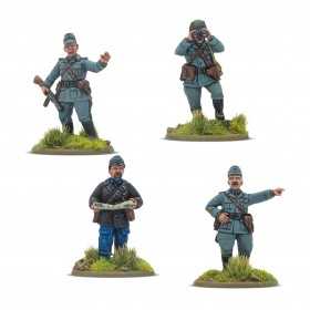 ITALIAN PLATOON COMMANDERS set di miniature BOLT ACTION in resina WARLORD GAMES età 14+ Warlord Games - 1