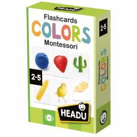 FLASHCARDS montessori COLORS headu GIOCO DIDATTICO età 2+ HEADU - 1