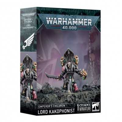 LORD KAKOFONISTA miniatura EMPEROR'S CHILDRENS warhammer 40k CITADEL età 12+ Games Workshop - 1