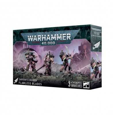 LAME IMPECCABILI flawless blades EMPEROR'S CHILDRENS set di miniature WARHAMMER 40K età 12+ Games Workshop - 1