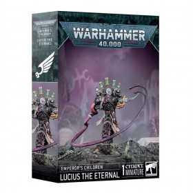 LUCIUS L'ETERNO the eternal EMPEROR'S CHILDRENS miniatura WARHAMMER 40K età 12+