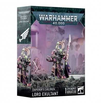 LORD GAUDENTE exultant EMPEROR'S CHILDRENS miniatura WARHAMMER 40K età 12+ Games Workshop - 1