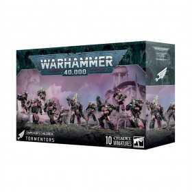 TORMENTATORI tormentors EMPEROR'S CHILDRENS set di 10 miniature WARHAMMER 40K età 12+