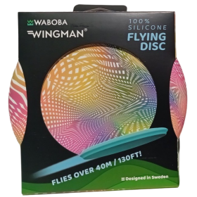 WINGMAN DISC disco volante WABOBA frisbee RETI morbido MULTICOLOR età 6+ WABOBA - 1
