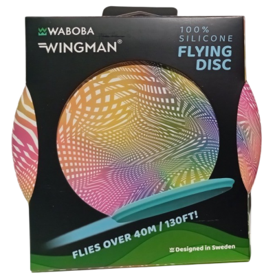 WINGMAN DISC disco volante WABOBA frisbee RETI morbido MULTICOLOR età 6+ WABOBA - 1