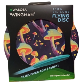 WINGMAN DISC disco volante WABOBA frisbee FUNGHI morbido MULTICOLOR età 6+ WABOBA - 1