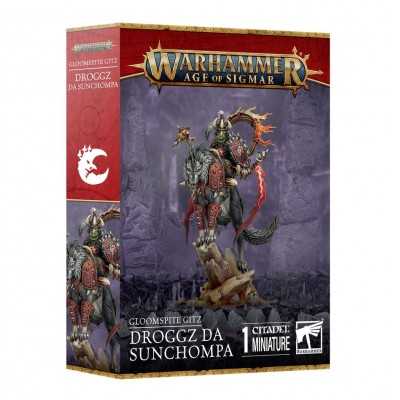 DROGGZ IL MORDIZOLE da sunchompa GLOOMSPITE GITZ miniatura WARHAMMER age of sigmar CITADEL età 12+ Games Workshop - 1
