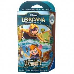 STARTER DECK smeraldo zaffiro MARE DI AZZURRITE disney LORCANA ravensburger IN ITALIANO età 8+ Ravensburger - 1