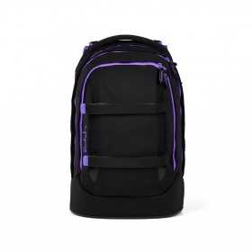 ZAINO scuola SATCH PACK ergonomico PURPLE PHANTOM in materiale riciclato VIOLA Satch - 1