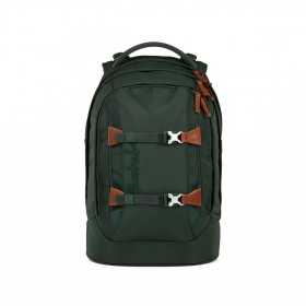 ZAINO scuola SATCH PACK ergonomico NORDIC FOREST GREEN in materiale riciclato VERDE Satch - 1