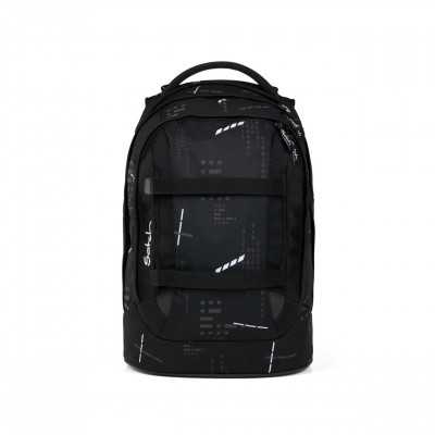 ZAINO scuola SATCH PACK ergonomico NINJA MATRIX 2025 in materiale riciclato NERO Satch - 1