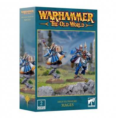 MAGES set di 2 miniature HIGH ELF REALMS warhammer THE OLD WORLD età 12+ Games Workshop - 1