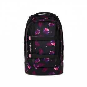 ZAINO scuola SATCH PACK ergonomico MYSTIC NIGHTS 2025 in materiale riciclato VIOLA Satch - 1