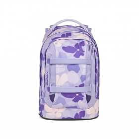 ZAINO scuola SATCH PACK ergonomico LILAC BLOSSOM 2025 in materiale riciclato VIOLA Satch - 1