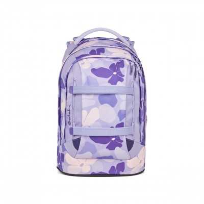 ZAINO scuola SATCH PACK ergonomico LILAC BLOSSOM 2025 in materiale riciclato VIOLA Satch - 1