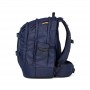 SET ZAINO scuola SATCH PACK ergonomico DENIM BLUE 2025 con gym bag e astuccio JEANS Satch - 5
