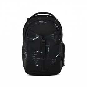 ZAINO scuola SATCH MATCH regolabile NINJA MATRIX ergonomico NERO Satch - 1