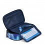 ASTUCCIO scuola SATCH attrezzato BLURRY SKY pencil case OVAL con squadra in omaggio Satch - 3
