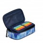ASTUCCIO scuola SATCH attrezzato BLURRY SKY pencil case OVAL con squadra in omaggio Satch - 4