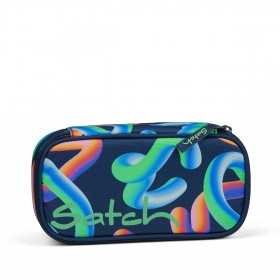 ASTUCCIO scuola SATCH attrezzato CRAZY TWIST pencil case OVAL con squadra in omaggio Satch - 1