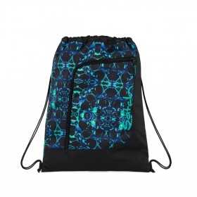 SACCA SPORT zainetto sportivo SATCH in materiale riciclato CALEIDO BLUE portascarpe Satch - 1