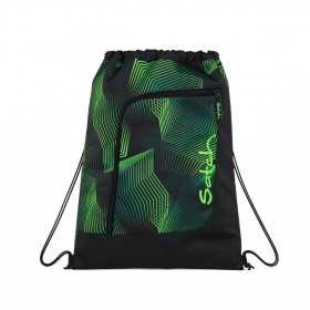 SACCA SPORT zainetto sportivo SATCH in materiale riciclato SEISMIC GREEN portascarpe Satch - 1