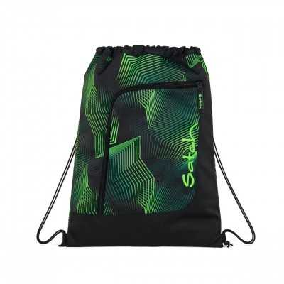 SACCA SPORT zainetto sportivo SATCH in materiale riciclato SEISMIC GREEN portascarpe Satch - 1