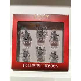 HELLBORN HEROES set di miniature BONES 6 options and extras KICKSARTER reaper miniatures PLEDGE Reaper Miniatures - 1