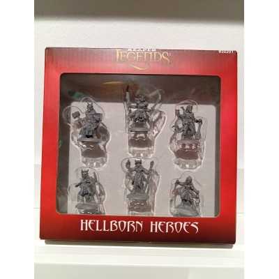 HELLBORN HEROES set di miniature BONES 6 options and extras KICKSARTER reaper miniatures PLEDGE Reaper Miniatures - 1