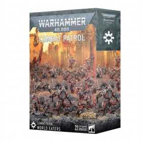 COMBAT PATROL pattuglia da combattimento WORLD EATERS set di 22 miniature WARHAMMER 40K età 12+
