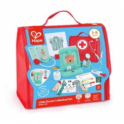 SET MEDICO piccoli dottori LITTLE DOCTOR'S gioco di imitazione HAPE età 3+ Hape - 1