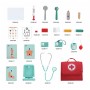 SET MEDICO piccoli dottori LITTLE DOCTOR'S gioco di imitazione HAPE età 3+ Hape - 3