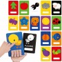 BABY TATTILI a contrasto FLASHCARDS gioco educativo HEADU soggetti IN CARTONE età 0+ HEADU - 2