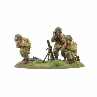 US AIRBORNE D-DAY MEDIUM MORTAR TEAM set di miniature BOLT ACTION in resina e metallo WARLORD GAMES età 14+ Warlord Games - 1