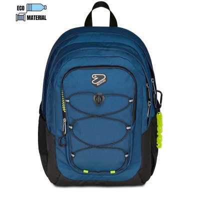 ZAINO seven TECH LINE doppio scomparto BLU backpack 30 LITRI grs SEVEN - 2